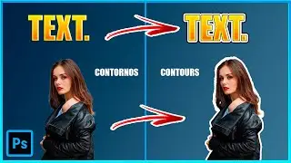 How to outline a text or image in Photoshop / How to use Photoshop