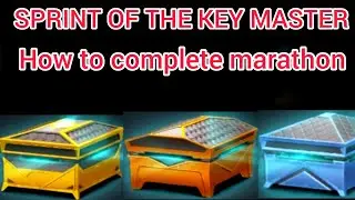 SPRINT OF THE KEY MASTER, how to complete the marathon -- shadow fight 3