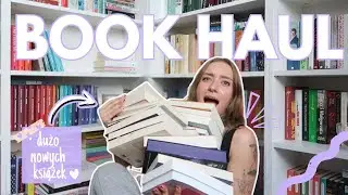Dużo nowych książek 💜📚BOOK HAUL