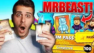 Ανοιγω το STUMBLE PASS του MRBEAST! (Stumble Guys Greek)