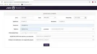¿Cómo completar el Formulario de inscripción para acceder a la Vacunación?