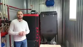 Огляд пелетного котла KRAFTсерії R/Обзор пеллетного котла KRAFT серии R