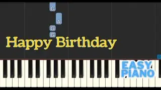 Happy Birthday Easy Piano Tutorial