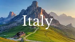 Italy HD Relaxation Film With Soft Music 1080p