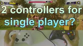 How to use two controllers as one on PC [2024]