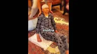 😢🪽 The final gesture of love for his beloved grandmother