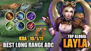 Top 1 Global Layla Gameplay 2021 - Layla New Meta Build 2021 ~ Mobile legends