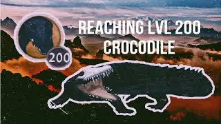 🌵Reaching lvl 200 Crocodile🌵~WildCraft