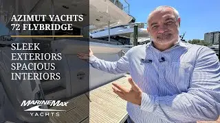 EXCLUSIVE YACHT TOUR | Azimut Yachts 72 Flybridge