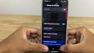 Como configurar a função ALWAYS ON DISPLAY no Samsung S22, S22+ e S22 Ultra