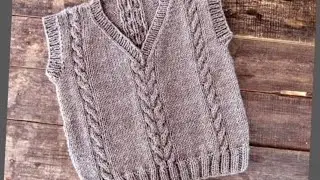 Baby boy sweater design without sleeves #sweater