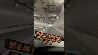 #tunnel #superstition #driving  Can you hold your breath all the way through the tunnel?