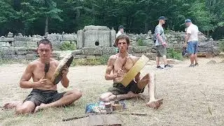 Шаманские Бубны - дольмен Исполнения Желаний - Возрождение. shamanic jam tambourines - dolmens