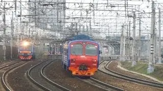 Электропоезда ЭД4М-0400 «РЭКС» и ЭД4М-0249