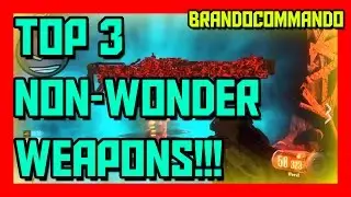 TOP 3 BEST NON-WONDER WEAPONS IN SHADOWS OF EVIL!!!!(BLACK OPS 3)