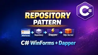 C# Tutorial - Repository Pattern with C# and Dapper ORM | FoxLearn