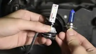 The Most Powerful 140W RX50 LED Headlight Bulbs H7 H11 9005 9006 4300K 6000K 