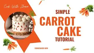 How to bake a moist carrot cake?