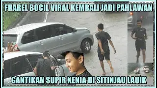 Fharel Bocil Viral Kembali Jadi Pahlawan Gantikan Supir Mobil Xenia di Sitinjau Lauik