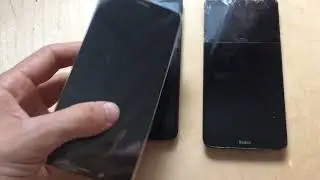 Полная разборка и сборка Redmi 7A. Опять испортил дисплей чрезмерным давлением.