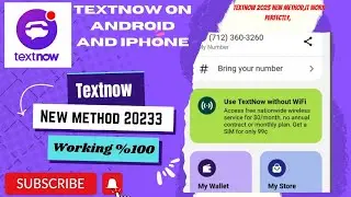 how to create textnow 20233 on Samsung and iPhone, #textnow #trending #get