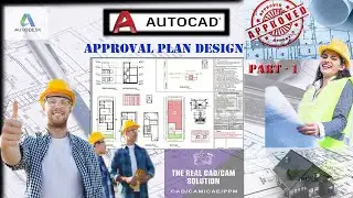 APPROVAL PLAN AUTO CAD  TUTORIALS - | CIVIL PLAN | ELEVATION | SECTION | FULL APPROVAL PLAN DESIGN |