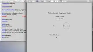 LaTexTutorial 9: Networks and Diagrams