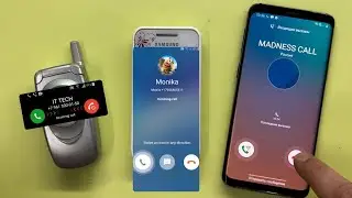 Incoming Call Samsung GT-S5250 vs Galaxy S9 vs Sams OLD rarity