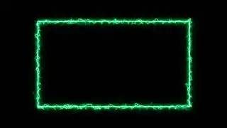 Facecam border electric green Free