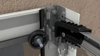 Montage de la porte de garage sectionnelle Hörmann