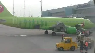 Полёт S7 A320 Владивосток Хабаровск
