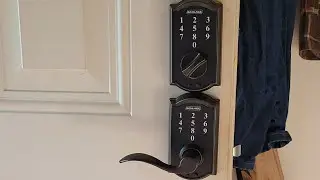 Schlage keyless front door locks