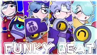 Funky Beat meme | brawl stars |stu,darryl,rico,nani