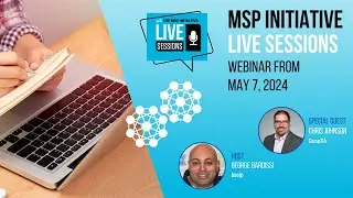 MSP INITIATIVE LIVE WITH CHRIS JOHNSON FROM COMPTIA