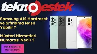 Samsung A12 Hardreset ve Sıfırlama Nasıl Yapılır ? Samsung A12 Format Atma Nasıl Yapılır ?