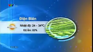 VTV6 - Dự báo thời tiết 13h ngày 31/7/2014