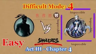 Shades: Shadow Fight Roguelike || Act III Chapter 4 - Mode 4 「iOS/Android Gameplay」