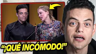 Rami Malek se DESCOMPONE al ver a Amber Fingir Empatía en una Presentación Benéfica