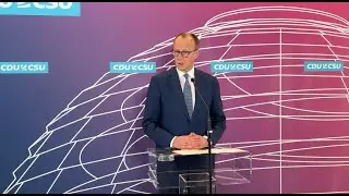 22. März 2024 | Live-Statement mit Friedrich Merz