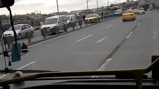 Стамбул в декабре( обзор из автобуса)