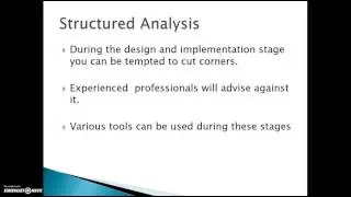 Structured Analysis SSADM