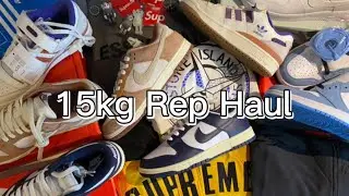 15KG SUGARGOO REP HAUL // WEIDIAN HAUL /TAOBAO HAUL (Supreme, Essentials, Nike dunks and more!)