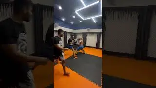 Sparring Sessions at cage warriors.      