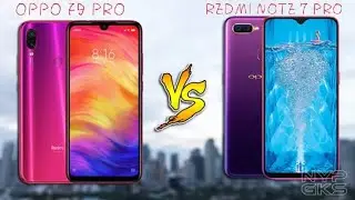 OPPO F9 PRO VS REDMI NOTE 7 PRO CAMERA COMPARISON