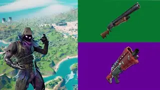 Fortnite green weapons and purple weapons ONLY!!!!