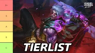 TIERLIST PARCHE 5.2C DE WILD RIFT: LOS MEJORES CAMPEONES DE CADA ROL PARA SUBIR ELO EN RANKED.