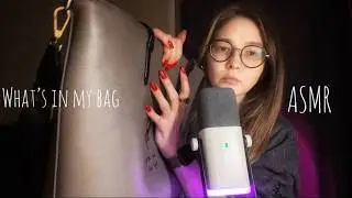 ASMR What’s In My Bag + Dimly Lit Chat | Sleep Whispers