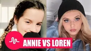 Annie Leblanc VS Hayden VS Loren Gray VS Harvey Musical ly Compilation