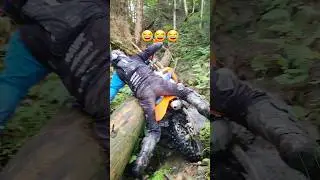 When you want to record a video but god has other plans 😂 #enduro #fail #dirtbike