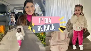 PRIMEIRO DIA DE AULA DA CECÍLIA - BATE PAPO - Thamyê Baseggio